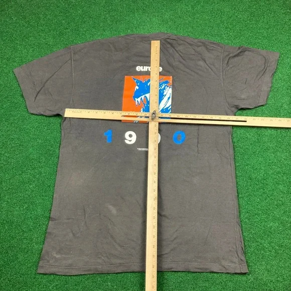 Vintage Rolling Stones Shirt Mens XL 1990 Europe Urban Jungle Steel Wheels 90s - Picture 12 of 16